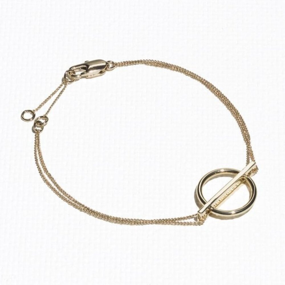 & Other Stories Geometric Circle Bracelet